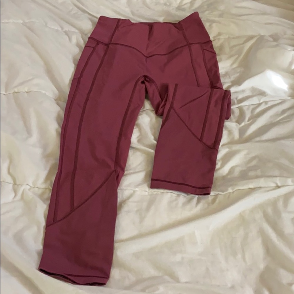 Dusty Rose leggings